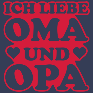 Motiv ich liebe oma und opa 1