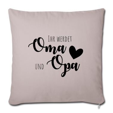 Geschenk Oma Kissenbezug - Ihr werdet Oma und Opa!