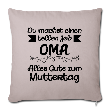 Geschenk Oma Kissenbezug - Muttertag Oma I Muttertag Oma Sprüche I Oma Spruch