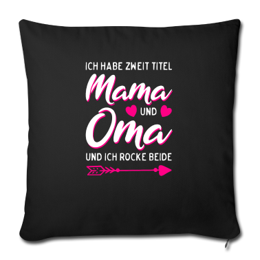 Geschenk Oma Kissenbezug - Geschenkidee Muttertag