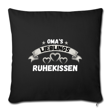 Geschenk Oma Kissenbezug - Omas Lieblings Ruhekissen