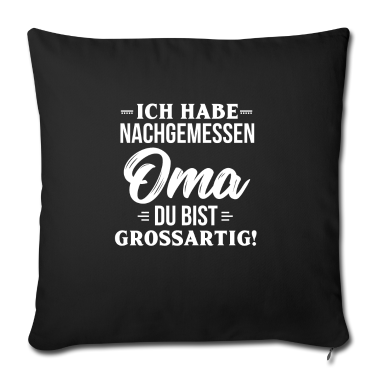 Geschenk Oma Kissenbezug - Oma, du bist großartig! Oma Großmutter Geschenk
