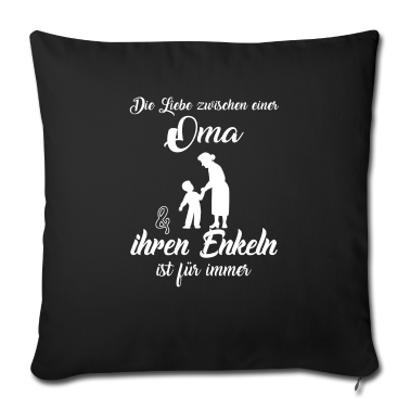 Geschenk Oma Kissenbezug - Oma Enkelliebe