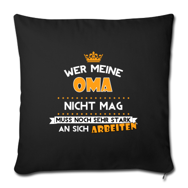 Geschenk Oma Kissenbezug - Oma - Enkelkind
