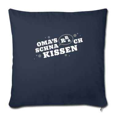 Geschenk Oma Kissenbezug - oma schnarchkissen humor