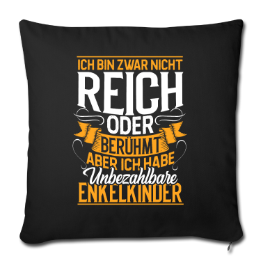 Geschenk Oma Kissenbezug - Enkelkinder Geschenk Oma Opa Familie