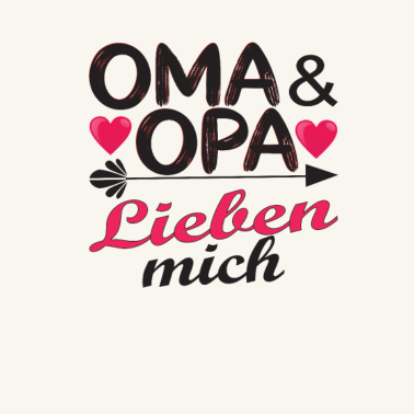 Motiv Oma & Opa lieben mich.