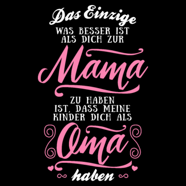 Motiv Kinder dich als Oma haben Werdende Großmutter Omi