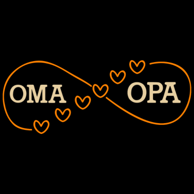 Motiv Oma und Opa in ewiger Liebe