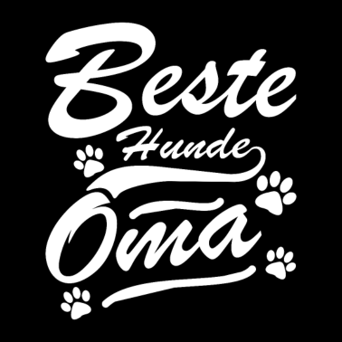 Motiv Beste Hunde Oma Spruch für Frauchen Großmutter