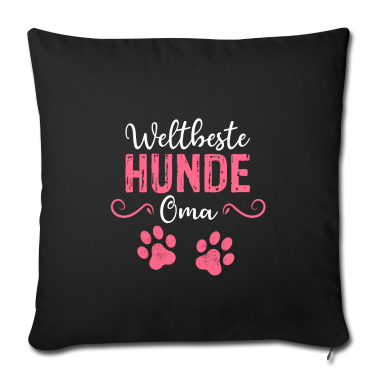 Geschenk Oma Kissenbezug - Weltbeste Hunde Oma
