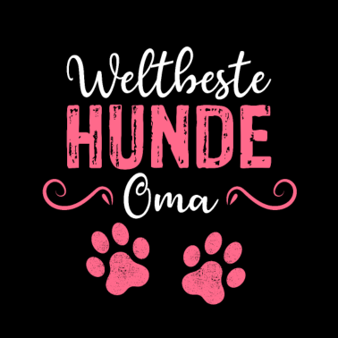 Motiv Weltbeste Hunde Oma