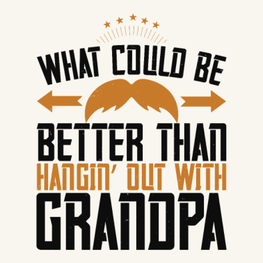 Motiv hangin’ out with grandpa