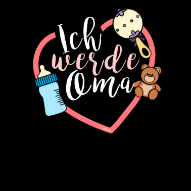 Motiv Ich werde Oma Werdende Omi