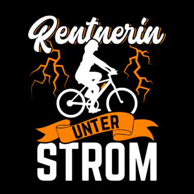 Motiv Rentnerin Oma E-Bike