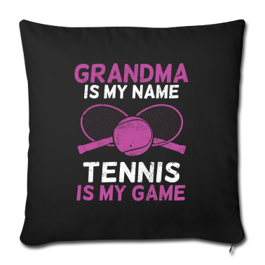 Geschenk Oma Kissenbezug - Tennis Oma Großmutter