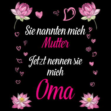 Motiv Oma Großmutter Muttertag Schwangerschaft Nachwuchs