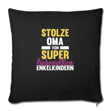 Geschenk Oma Kissenbezug - Stolze Oma