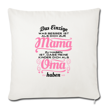 Geschenk Oma Kissenbezug - Tolle Mama, tolle Oma - Geschenk