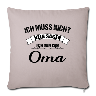 Geschenk Oma Kissenbezug - Oma