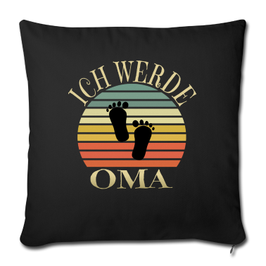 Geschenk Oma Kissenbezug - Ich werde Oma