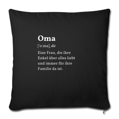 Geschenk Oma Kissenbezug - Oma