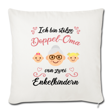 Geschenk Oma Kissenbezug - Ich bin Oma