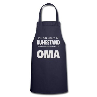 Geschenk Oma Schürze - Rentnerin Professionelle Oma im Ruhestand Rente