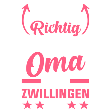 Motiv Oma Von Zwillingen Zwillingsoma