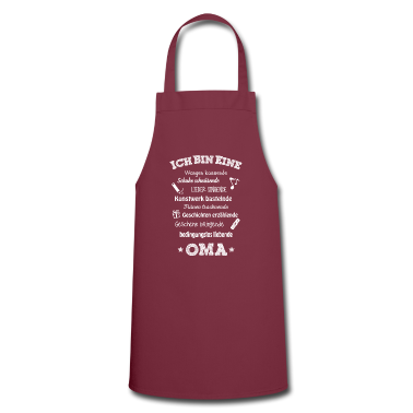 Geschenk Oma Schürze - Ich bin eine wundervolle Oma