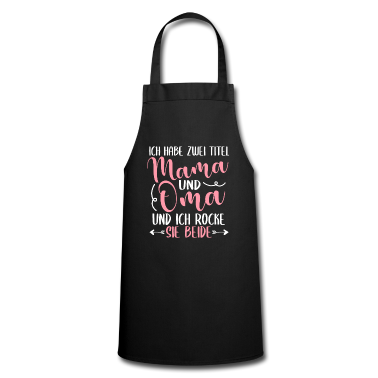Geschenk Oma Schürze - Mama Oma Muttertag Süß Lustig Spruch Geschenk