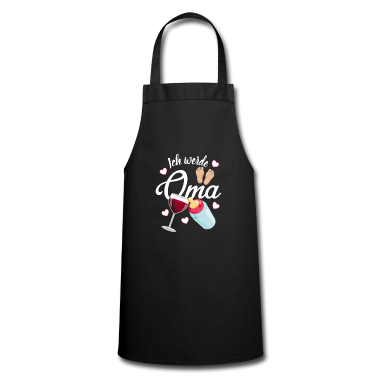 Geschenk Oma Schürze - Werdende Oma Großmutter