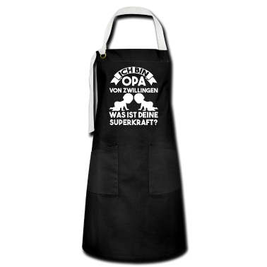 Geschenk Oma Schürze - Opa Von Zwillinge Geschenk