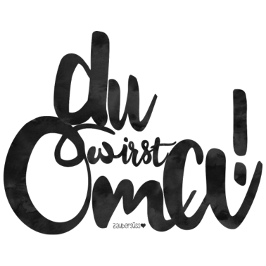 Motiv Du wirst Oma