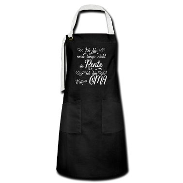 Geschenk Oma Schürze - Vollzeit Oma