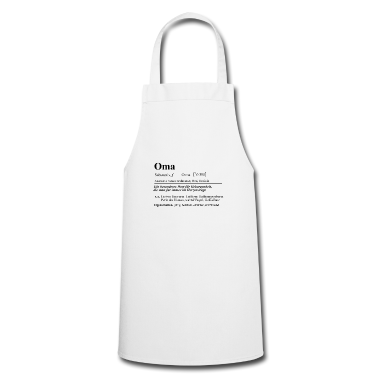 Geschenk Oma Schürze - Oma Tochter Großmutter Omi Omas Herz Omilein