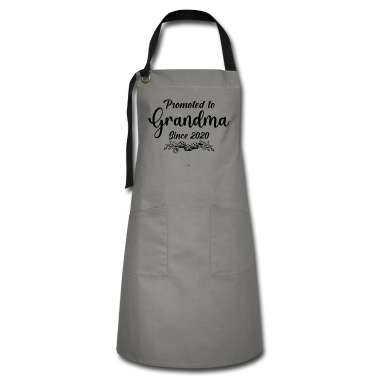 Geschenk Oma Schürze - zur Oma befördert. Oma.