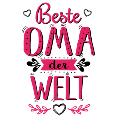 Motiv Beste Oma Omi Spruch Cool Lustig Shirt Geschenk