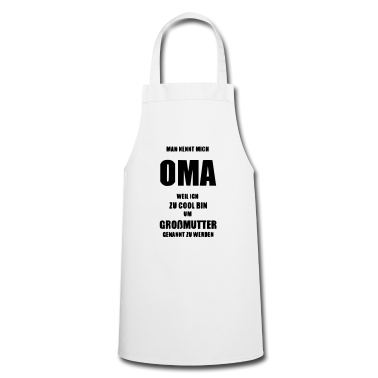 Geschenk Oma Schürze - Geschenk für Oma Spruch