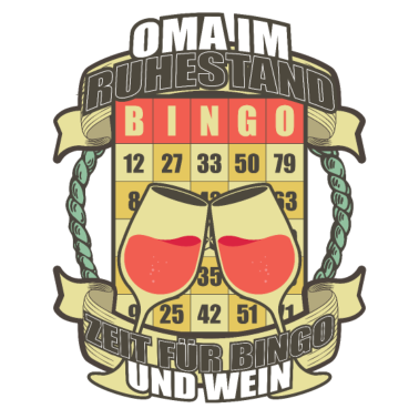 Motiv Oma Rente Ruhestand Wein Geschenk Shirt