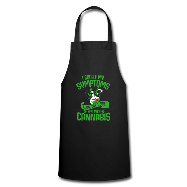 Geschenk Oma Schürze - Lustiges Geschenk Cannabis Weed Marijuana Shirt