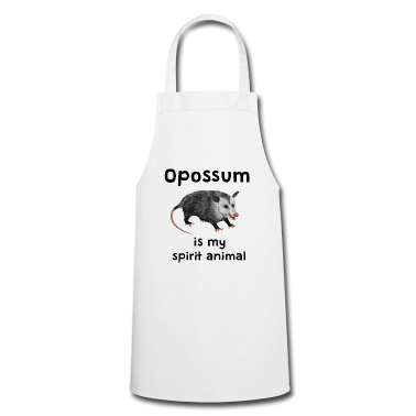 Geschenk Oma Schürze - Opossum is my spirit animal