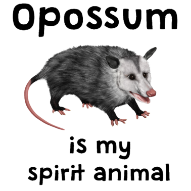 Motiv Opossum is my spirit animal