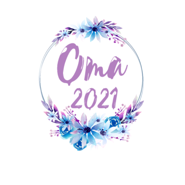 Motiv Oma 2021 Loading Baby Geburt werdende Blumen werde