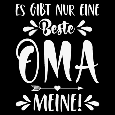 Motiv Es gibt nur eine beste Oma Meine!