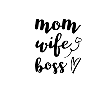 Motiv Mama Mutter Frau Boss Vollzeit Job Shirt Geschenk