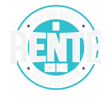 Motiv Lustig Rente Rentner Vollzeit Opa Pension Geschenk