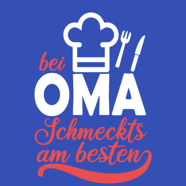 Motiv Oma Geschenkidee Bei Oma schmeckts am besten Koch