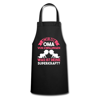 Geschenk Oma Schürze - Oma Von Zwillinge Geschenk