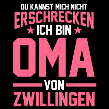 Motiv Zwillings Enkel Oma Großmutter